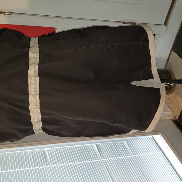 FF KENNETH COLE 2XL HOODED RAIN TRENCH COAT TAN WINDBREAKER - Picture 12 of 14